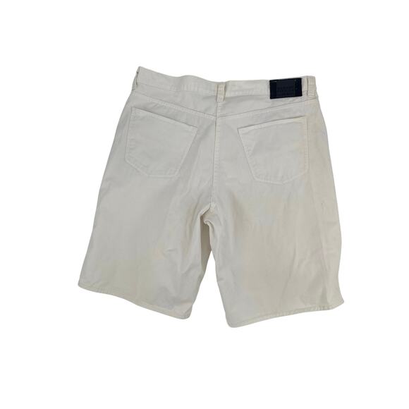 Vintage Marithe Francois Girbaud Off White Jean Shorts Mens 40 Y2K - Picture 2 of 7